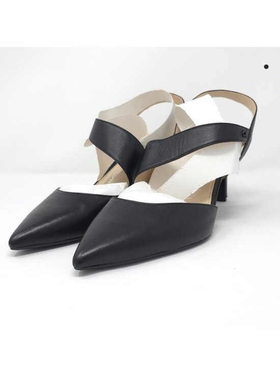 Calvin Klein Shoes - Calvin Klein Women's Larin Pump, Black Leather, 11M